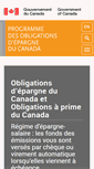 Mobile Screenshot of oec.gc.ca