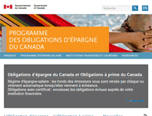 Tablet Screenshot of oec.gc.ca